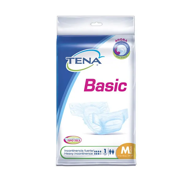 Pañal Tena slip clásico basic M por unidad