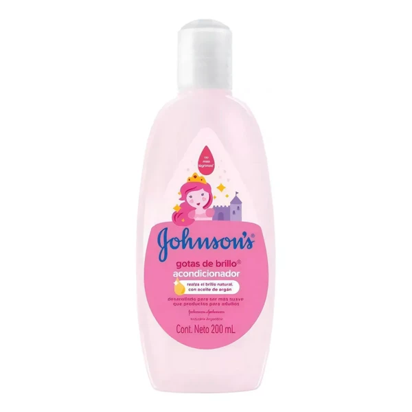 Acondicionador Johnson Gotas de Brillo de 200 ml