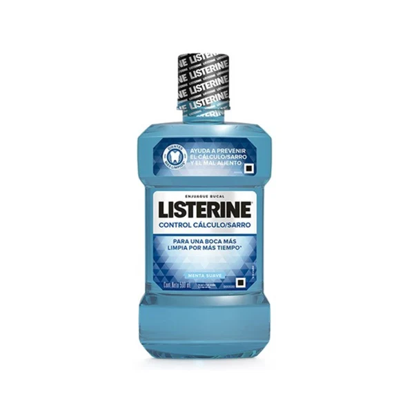 Listerine control cálculo de 500 ml