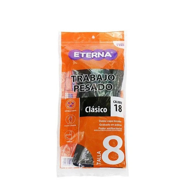 Guante Eterna para trabajo pesado clásico talla 8