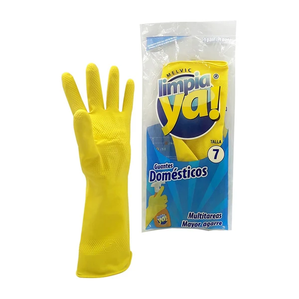 Guante Eterna LimpiaYa amarillo talla 7