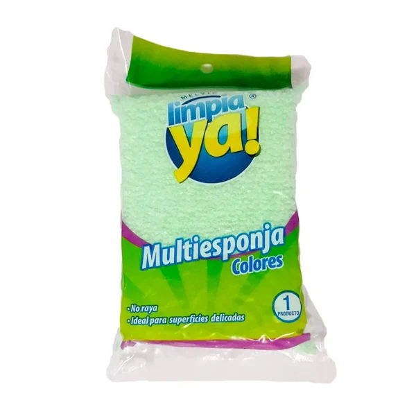 Esponja multiesponja colores LimpiaYa por unidad