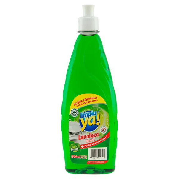 Lavaloza líquido LimpiaYa por 500 ml