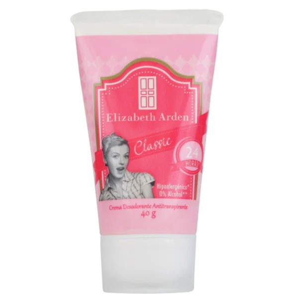 Desodorante en crema Elizabeth Arden colapsible classic de 40 gr