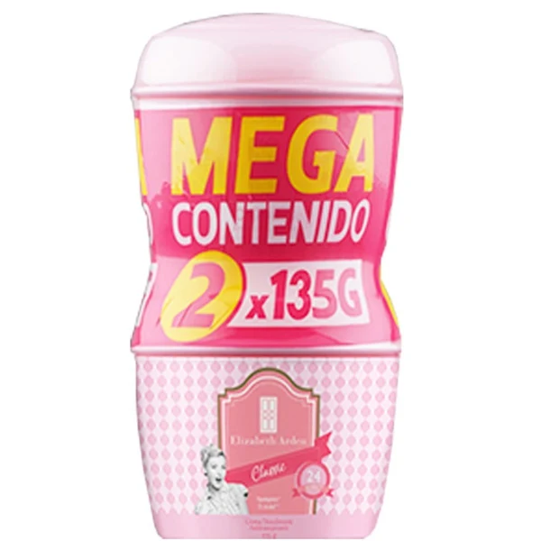 Desodorante en crema Elizabeth Arden de 135 gr por 2 unidades