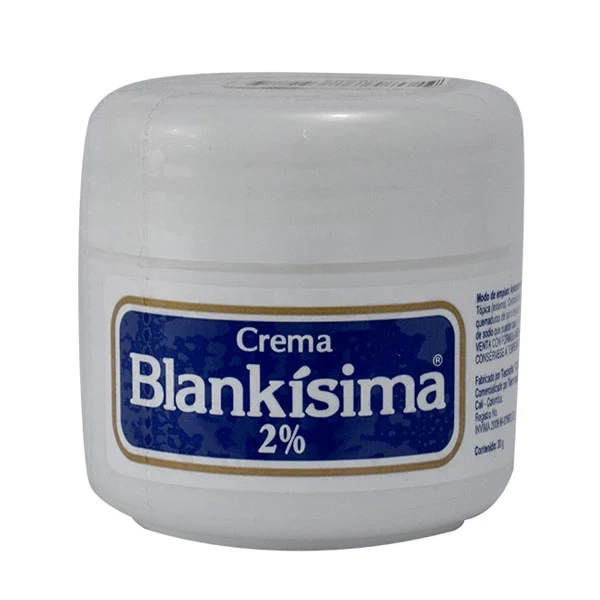 Crema facial blanqueadora (blanquísima) blankisima de 32 gr