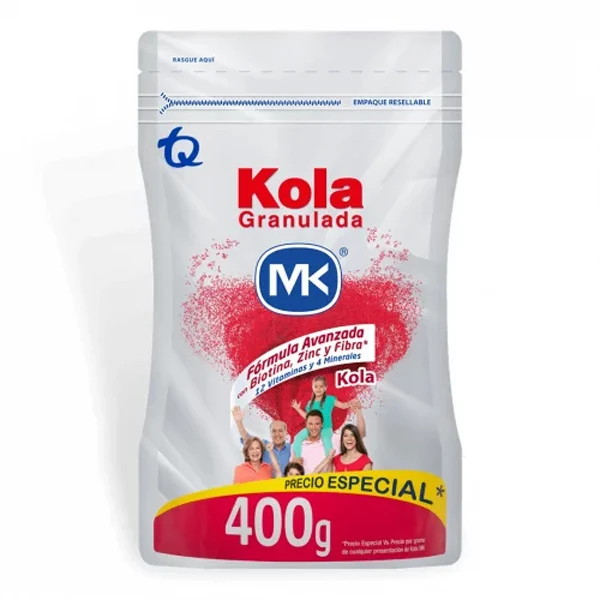 Kola granulada MK tarro doypack de 330 gr