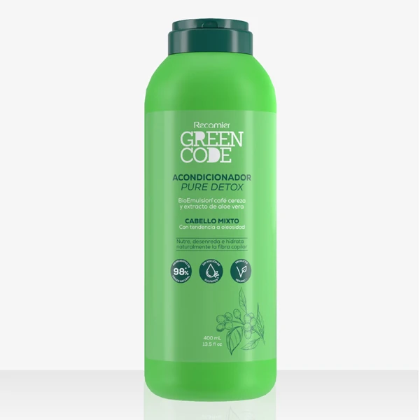 Acondicionador Greencode cabellos mixtos de 400 ml