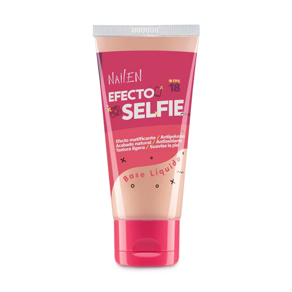 Base maquillaje Nailen efecto selfie #5 de 30 gr