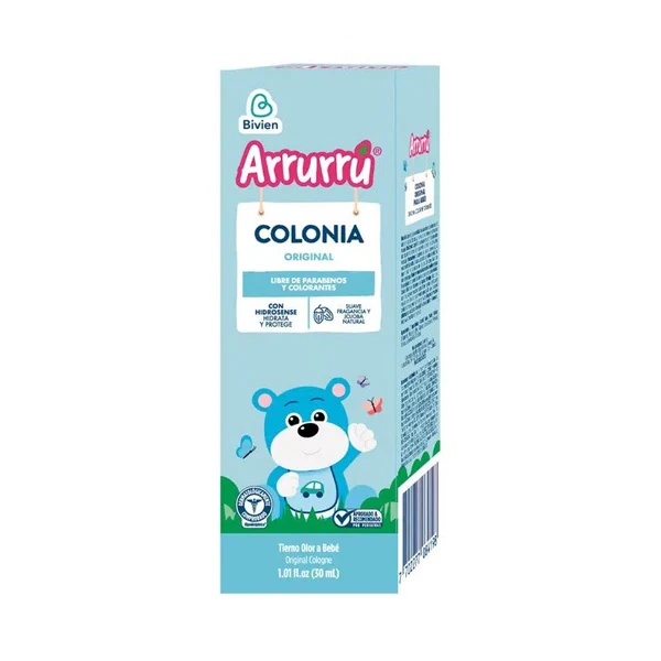 Colonia Arrurrú mini azul de 30 ml