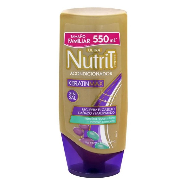 Acondicionador Nutrit keratina de 550 ml