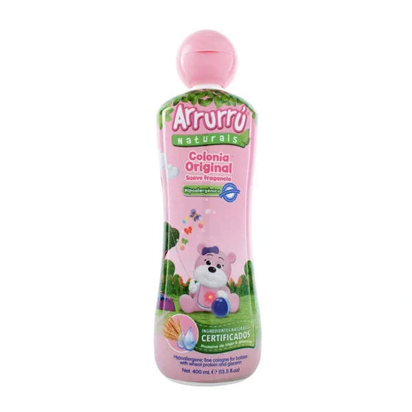 Colonia Arrurrú rosada en pote de 400 ml