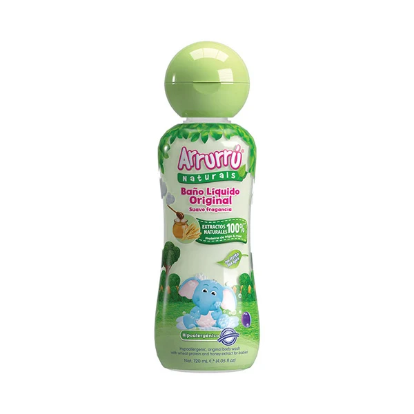 Baño líquido Arrurrú original en pote de 120 ml