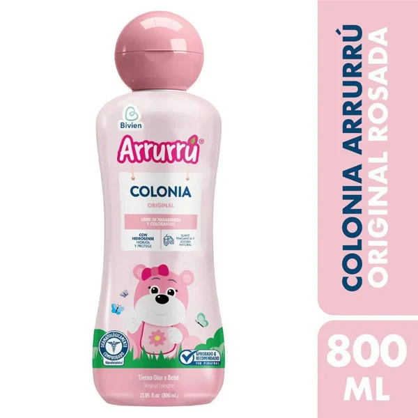 Colonia Arrurrú rosada de 800 ml