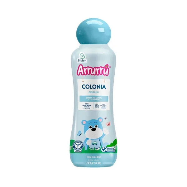 Colonia Arrurrú azul en pote de 60 ml