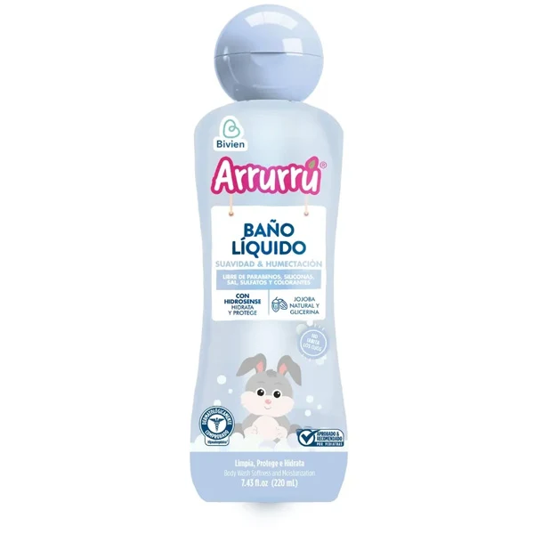 Baño líquido Arrurrú suavidad y humectación de 220 ml