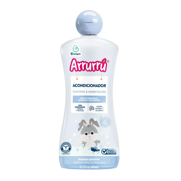 Acondicionador Arrurrú suavidad & humectación en pote de 400 ml