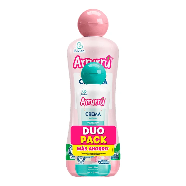 Colonia Arrurrú Rosada de 400 ml + Crema Original de 220 ml
