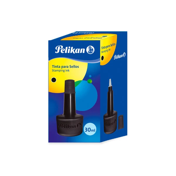 Tinta para sello Pelikan negra