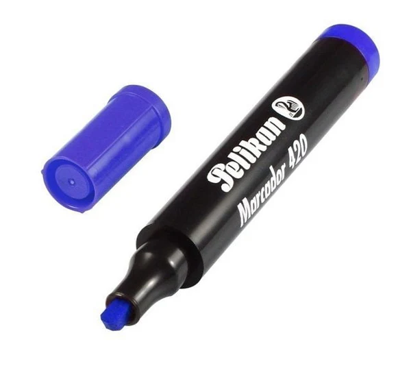 Marcador Pelikan permanente 420 azul