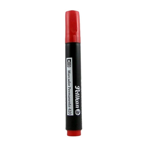 Marcador Pelikan permanente 420 rojo