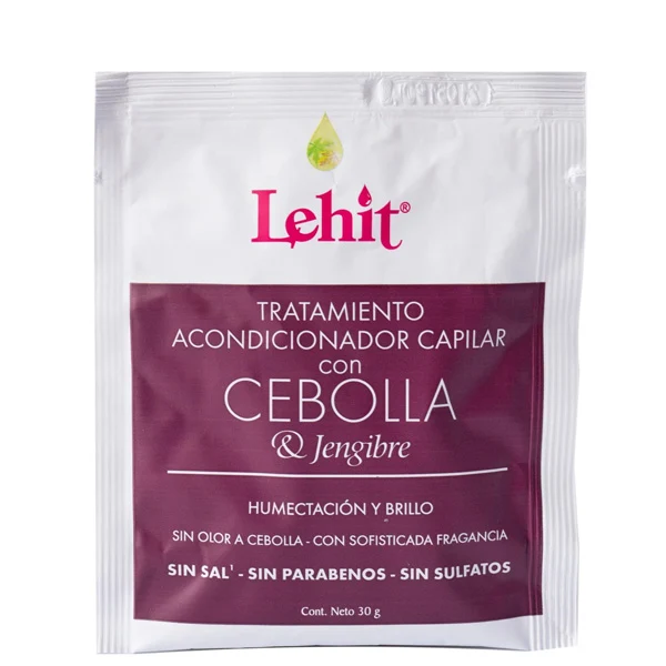Tratamiento Lehit Cebolla y Jengibre en sachet de 30 gr