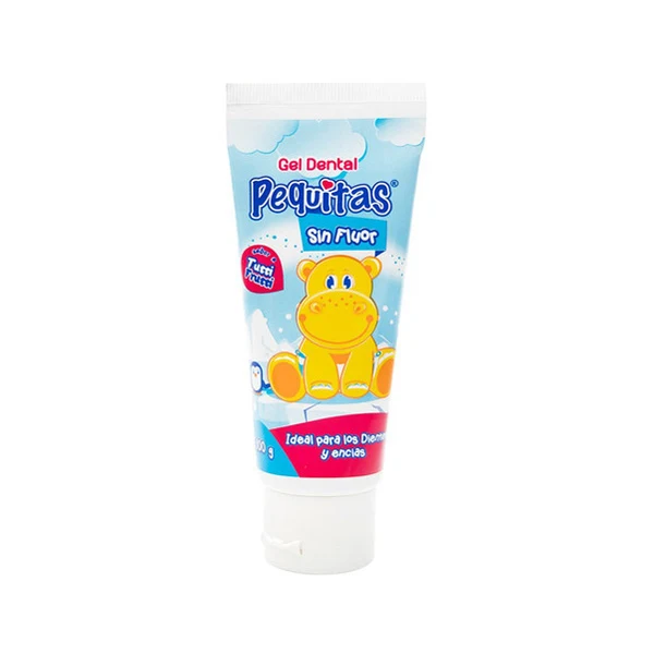 Gel dental Pequitas sin fluor de 100 gr