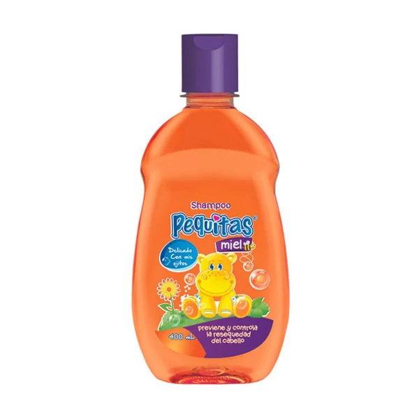 Shampoo Pequitas miel de 400 ml