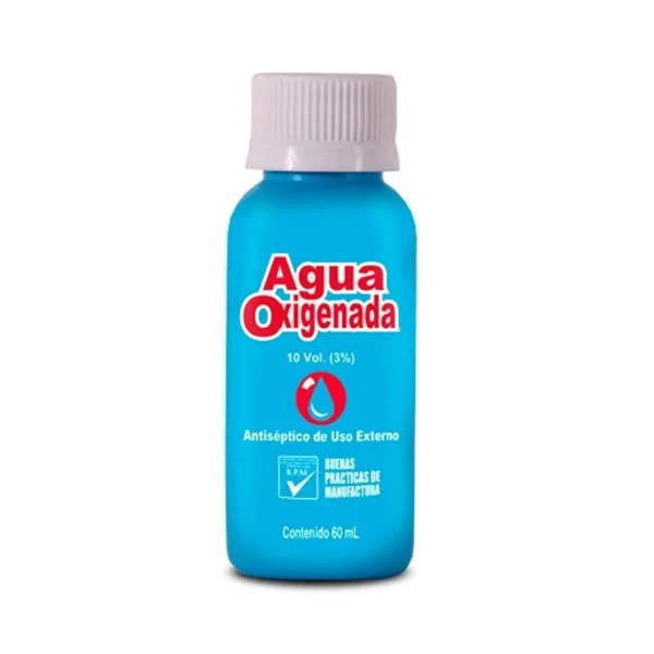 Agua oxigenada Pequitas de 60 ml