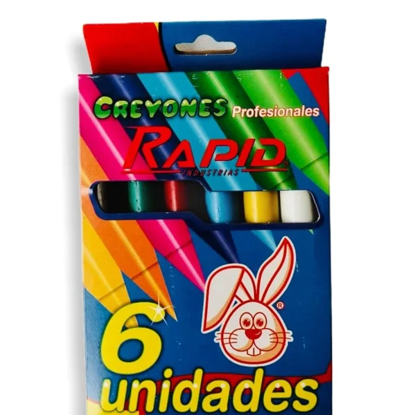 Crayones profesionales Rapid por 6 unidades