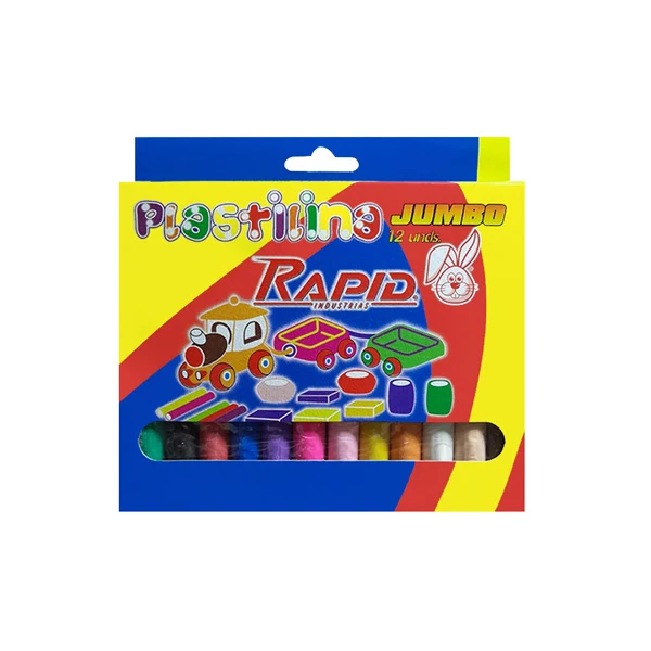Plastilina Rapid Yumbo en cajita de 12 unidades