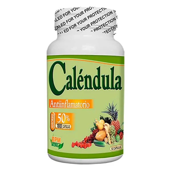 Caléndula de 300 mg oferta pague 50 lleve 100 cápsulas