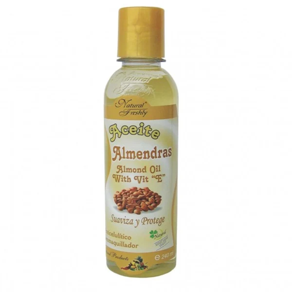 Aceite de almendras Natural Freshly de 240 ml