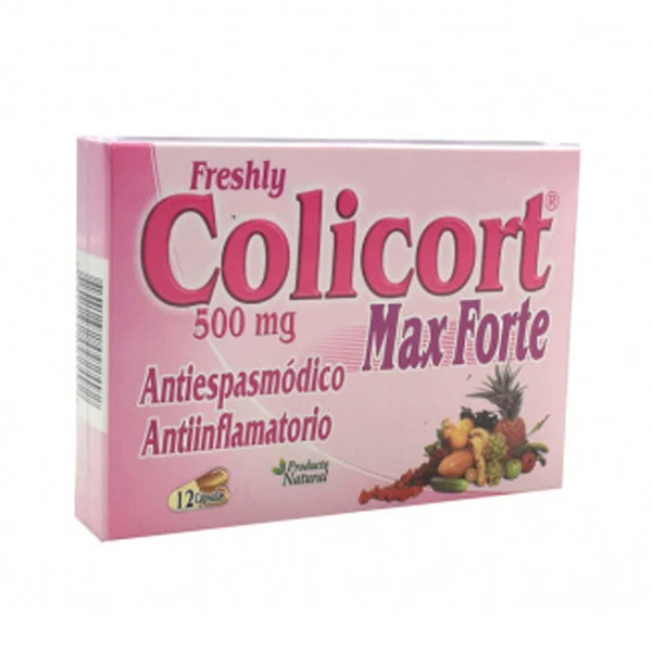 Colicort de 500 mg blister por 12 cápsulas