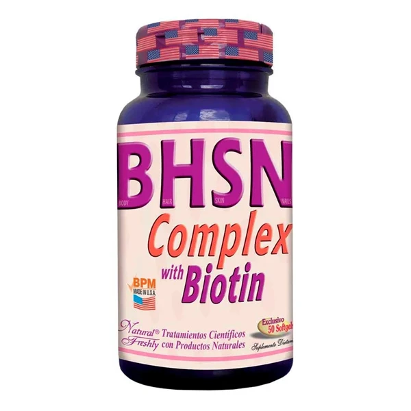 Biotina Complex por 50 cápsulas softgel