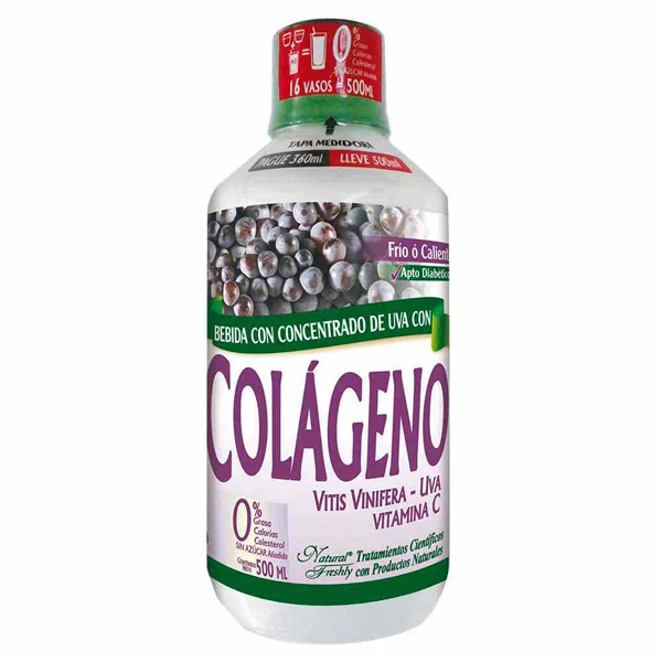 Bebida funcional concentrada de colageno oferta pague 360 ml lleve 500 ml