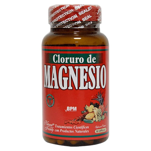 Cloruro de magnesio frasco por 50 cápsulas