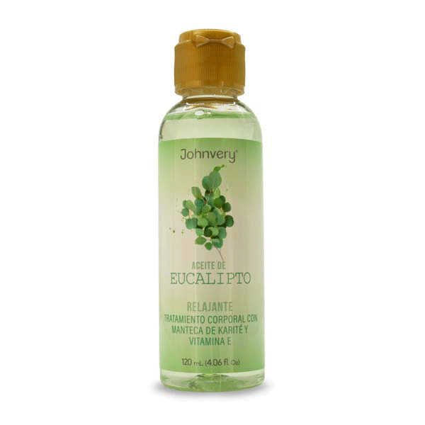 Aceite Johnvery Eucalipto en pote de 120 ml