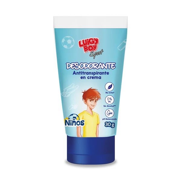Desodorante Luigy Boy en crema de 30 gr