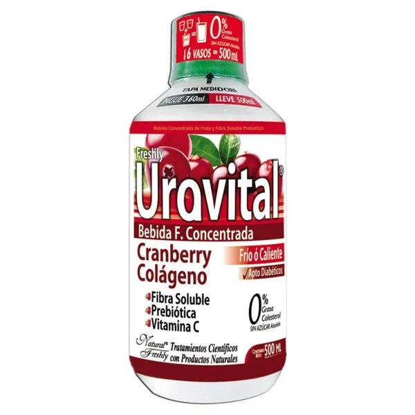 Bebida funcional urovital oferta pague 360 ml lleve 500 ml