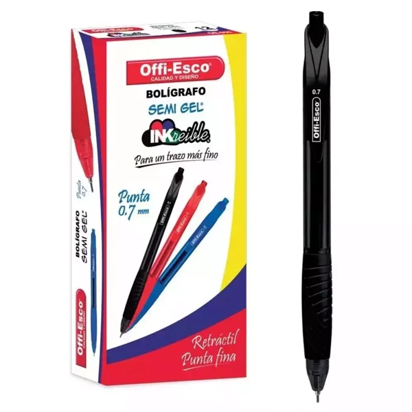 Lapicero Offi-Esco en cajita de 12 unidades ref. OE-053F
