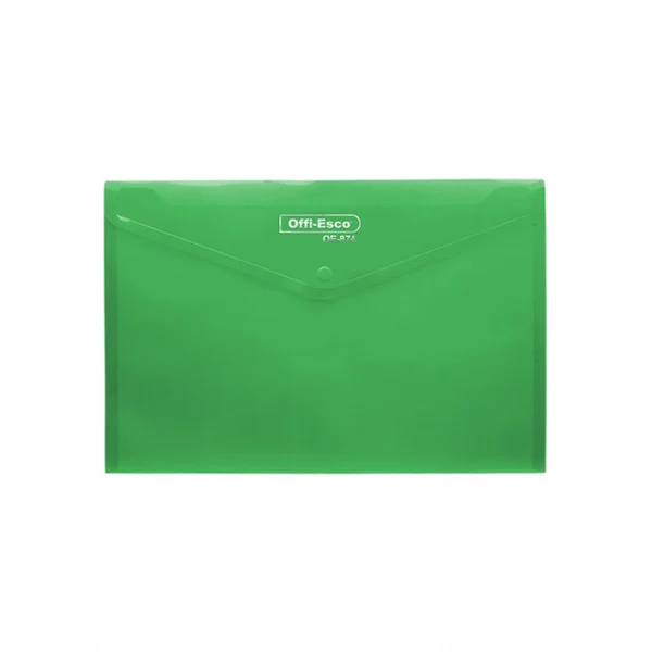Carpeta de plástico con sobre legajador para oficina Offi-Esco