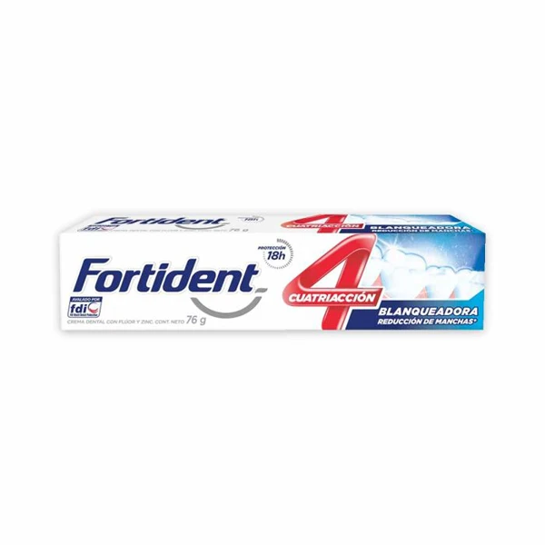 Crema Fortident 4 Acción blanqueadora de 76 gr